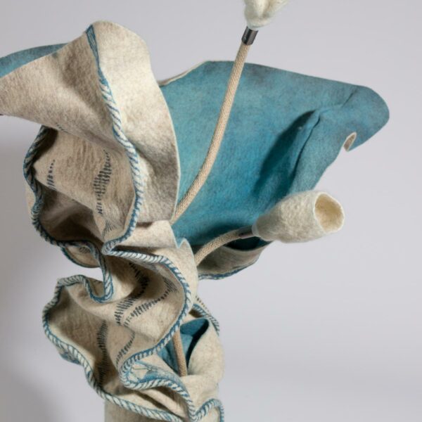 lampe en feutre de laine