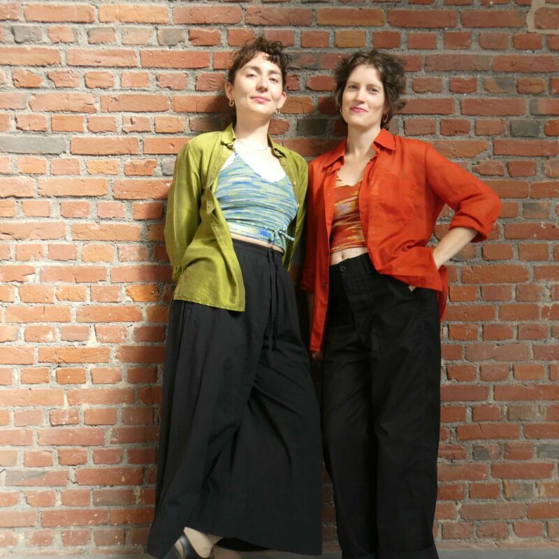 Maak & Transmettre - Portrait Salomé et Mathilde 2